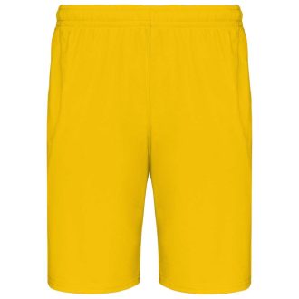   PA101 könnyű férfi sport rövidnadrág Proact, Sporty Yellow-XS