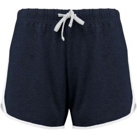 PA1021 pamut Női sport rövidnadrág Proact, Navy/White-XS