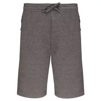   PA1022 unisex bermuda bolyhosított belsővel Proact, Grey Heather-XS
