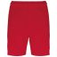 PA103 gyerek sport rövidnadrág Proact, Sporty Red-10/12