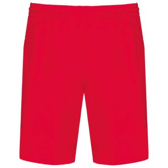   PA154 férfi sport rövidnadrág oldalzsebbel Proact, Red-2XL