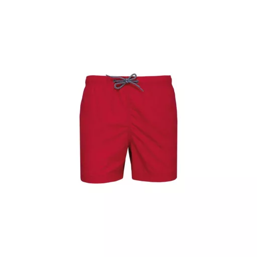 PA168 férfi úszó rövidnadrág, beépített hálóval Proact, Red-3XL