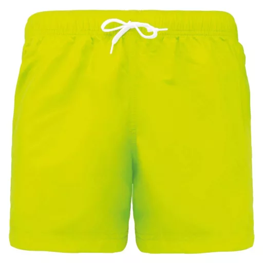 PA169 bársonyos tapintású férfi úszó rövidnadrág Proact, Fluorescent Yellow-3XL