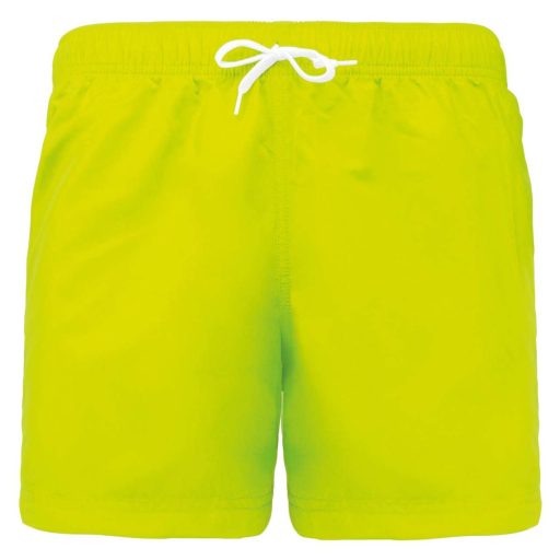 PA169 bársonyos tapintású férfi úszó rövidnadrág Proact, Fluorescent Yellow-XL
