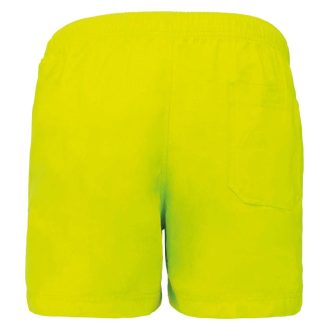   PA169 bársonyos tapintású férfi úszó rövidnadrág Proact, Fluorescent Yellow-XS