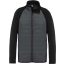 PA233 férfi sport dzseki két különböző anyagból Proact, Sporty Grey/Black-2XL