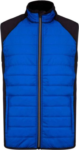 PA235 unisex sport mellény két különböző anyagból Proact, Dark Royal Blue/Black-XL