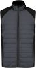 PA235 unisex sport mellény két különböző anyagból Proact, Sporty Grey/Black-XS