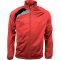 PA306 cipzáras unisex sport felső Proact, Sporty Red/Black/Storm Grey-M