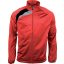 PA306 cipzáras unisex sport felső Proact, Sporty Red/Black/Storm Grey-M