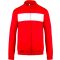 PA347 unisex tréning felső elől cipzáras Proact, Sporty Red/White-L