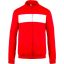 PA347 unisex tréning felső elől cipzáras Proact, Sporty Red/White-L