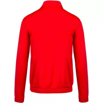   PA347 unisex tréning felső elől cipzáras Proact, Sporty Red/White-L