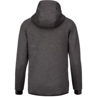  PA358 kapucnis cipzáras vastag sztreccs férfi pulóver Proact, Deep Grey Heather-S