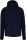 PA358 kapucnis cipzáras vastag sztreccs férfi pulóver Proact, French Navy Heather-2XL