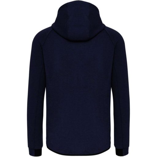 PA358 kapucnis cipzáras vastag sztreccs férfi pulóver Proact, French Navy Heather-3XL