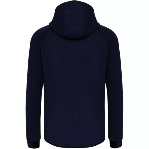 PA358 kapucnis cipzáras vastag sztreccs férfi pulóver Proact, French Navy Heather-XL