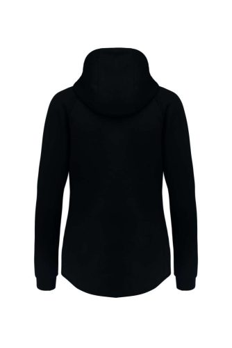 PA359 Női kapucnis cipzáras vastag sztreccs pulóver Proact, Black-2XL