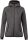 PA359 Női kapucnis cipzáras vastag sztreccs pulóver Proact, Deep Grey Heather-2XL