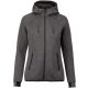 PA359 Női kapucnis cipzáras vastag sztreccs pulóver Proact, Deep Grey Heather-S