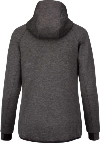PA359 Női kapucnis cipzáras vastag sztreccs pulóver Proact, Deep Grey Heather-XL