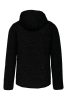 PA366 cipzáras kapucnis vastag Női pulóver bolyhos belsővel Proact, Dark Grey Melange-2XL