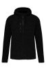 PA366 cipzáras kapucnis vastag Női pulóver bolyhos belsővel Proact, Dark Grey Melange-2XL
