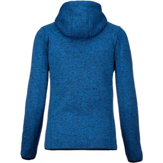   PA366 cipzáras kapucnis vastag Női pulóver bolyhos belsővel Proact, Light Royal Blue Mélange-S