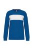 PA373 környakas unisex sport pulóver Proact, Sporty Royal Blue/White-XL