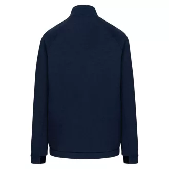  PA378 cipzáras magas nyakú férfi vastag sztreccs pulóver Proact, French Navy Heather-XS
