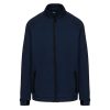 PA378 cipzáras magas nyakú férfi vastag sztreccs pulóver Proact, French Navy Heather-XS