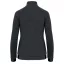 PA379 Női cipzáras magas nyakú vastag sztreccs pulóver Proact, Deep Grey Heather-L