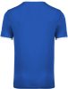 PA4001 rövid ujjú V-nyakú gyerek sportpóló, kontrasztos betéttel Proact, Sporty Royal Blue/White-4/6