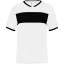 PA4001 rövid ujjú V-nyakú gyerek sportpóló, kontrasztos betéttel Proact, White/Black-4/6