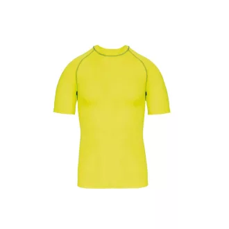   PA4008 gyerek szűk szabású sztreccs surf póló Proact, Fluorescent Yellow-6/8