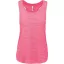 PA4009 laza szabású sporthátú ívelt aljú Női ujjatlan sportpóló Proact, Fluorescent Pink-M