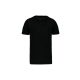 PA4011 rövid ujjú környakas triblend unisex sportpóló Proact, Black-3XL