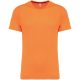 PA4012 férfi környakas rövid ujjú sportpóló Proact, Fluorescent Orange-XS