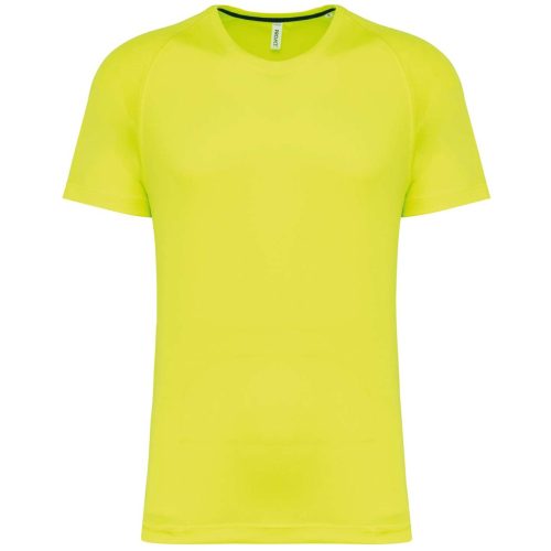 PA4012 férfi környakas rövid ujjú sportpóló Proact, Fluorescent Yellow-S