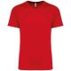 PA4012 férfi környakas rövid ujjú sportpóló Proact, Red-2XL