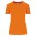 PA4013 rövid ujjú környakas Női sportpóló Proact, Fluorescent Orange-XS