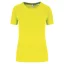 PA4013 rövid ujjú környakas Női sportpóló Proact, Fluorescent Yellow-L