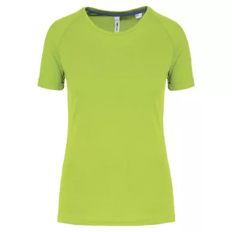   PA4013 rövid ujjú környakas Női sportpóló Proact, Lime-XS