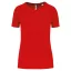 PA4013 rövid ujjú környakas Női sportpóló Proact, Red-L
