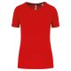 PA4013 rövid ujjú környakas Női sportpóló Proact, Red-XL