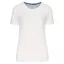 PA4013 rövid ujjú környakas Női sportpóló Proact, White-XL