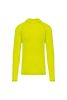 PA4017 hosszú ujjú férfi sportpóló UV védelemmel Proact, Fluorescent Yellow-XS