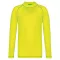 PA4018 gyerek hosszú ujjú sportpóló UV védelemmel Proact, Fluorescent Yellow-10/12