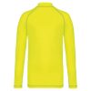 PA4018 gyerek hosszú ujjú sportpóló UV védelemmel Proact, Fluorescent Yellow-10/12
