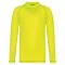 PA4018 gyerek hosszú ujjú sportpóló UV védelemmel Proact, Fluorescent Yellow-8/10